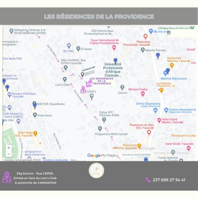 Les Residences De La Providence - Appart Hotel Yaoundé Zewnętrze zdjęcie